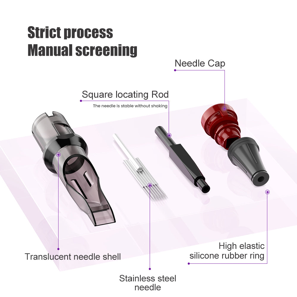 HYlab Safety Needle Cartridges Magnum/Curved Magnum