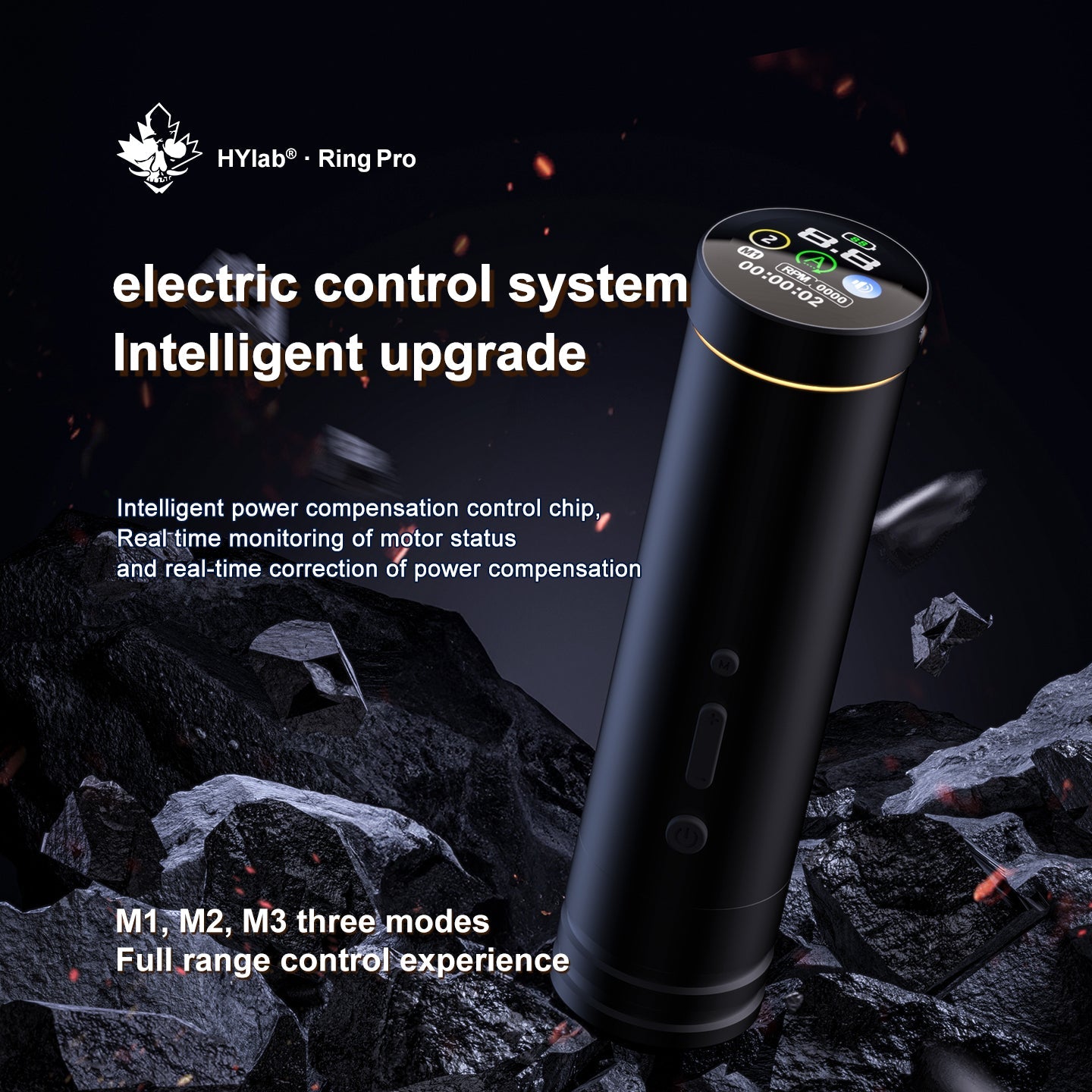 Hylab ring Pro tattoo machine