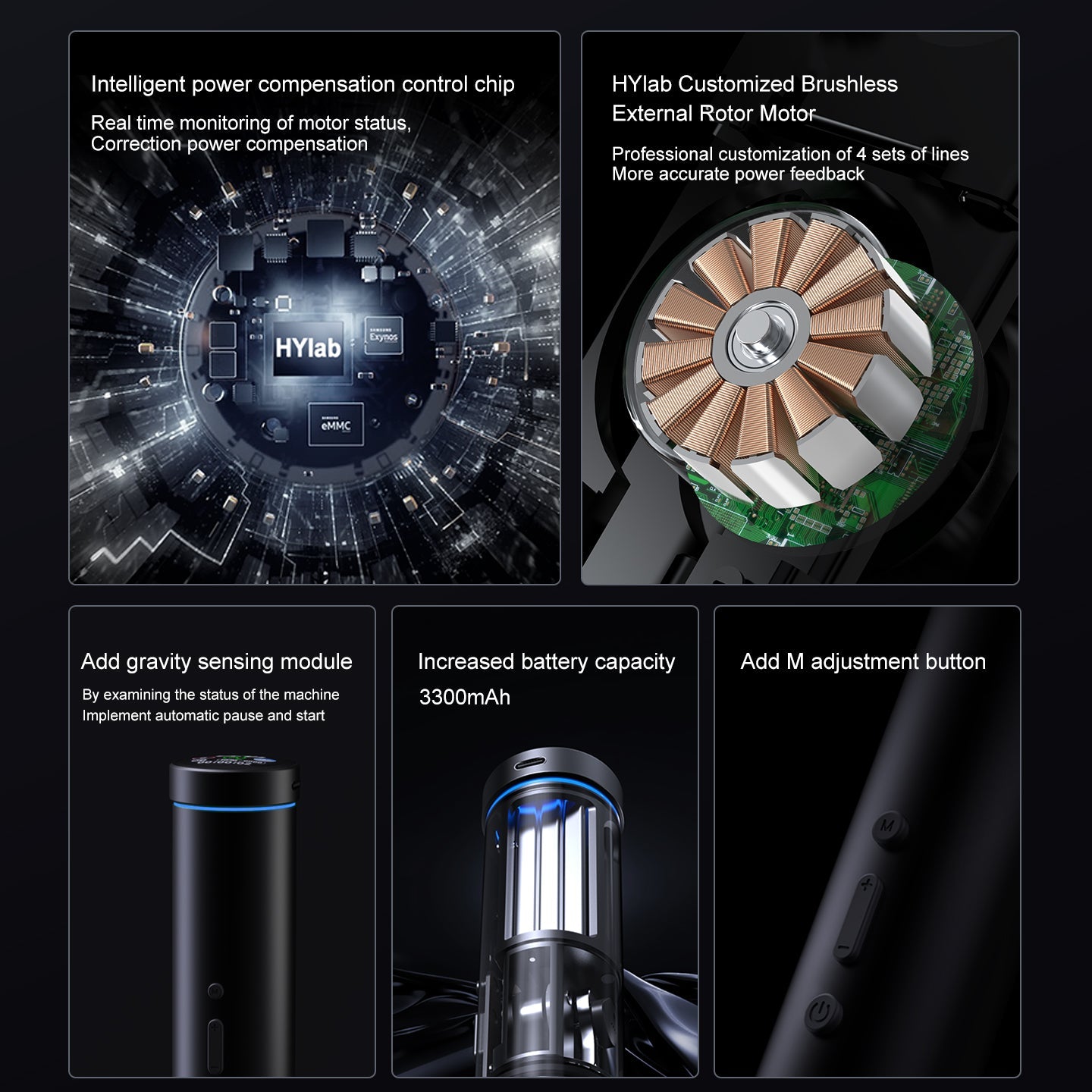 Hylab ring Pro tattoo machine